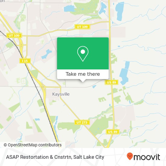 ASAP Restortation & Cnstrtn map