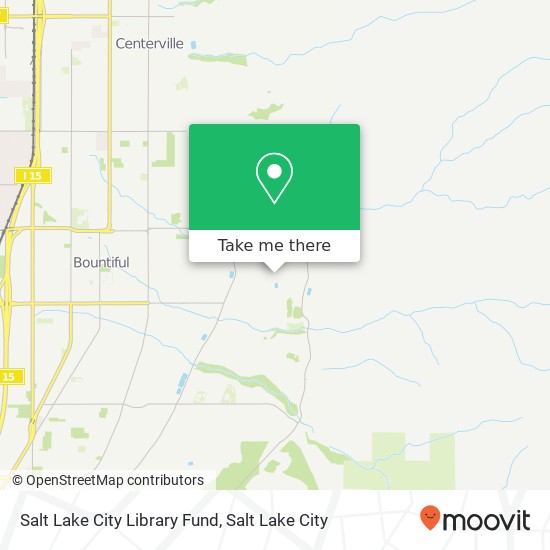 Mapa de Salt Lake City Library Fund