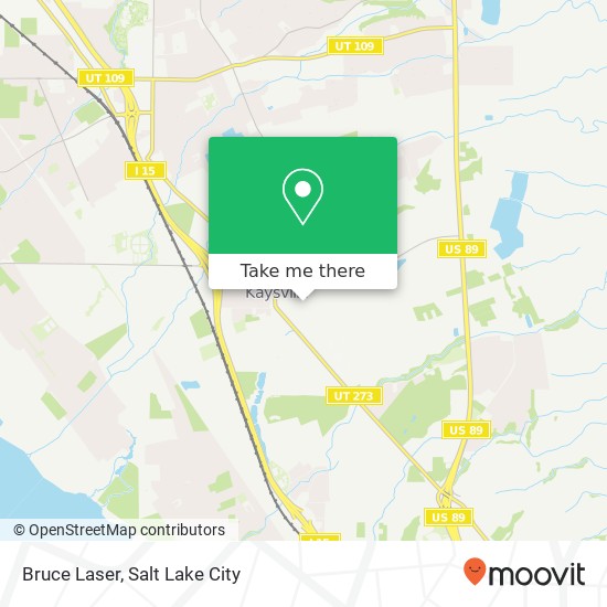 Bruce Laser map