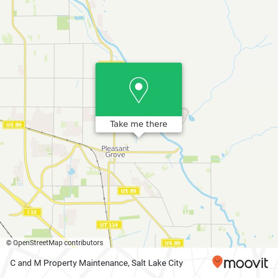 C and M Property Maintenance map