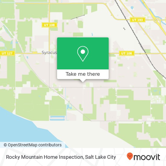 Mapa de Rocky Mountain Home Inspection
