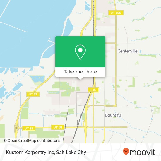 Mapa de Kustom Karpentry Inc