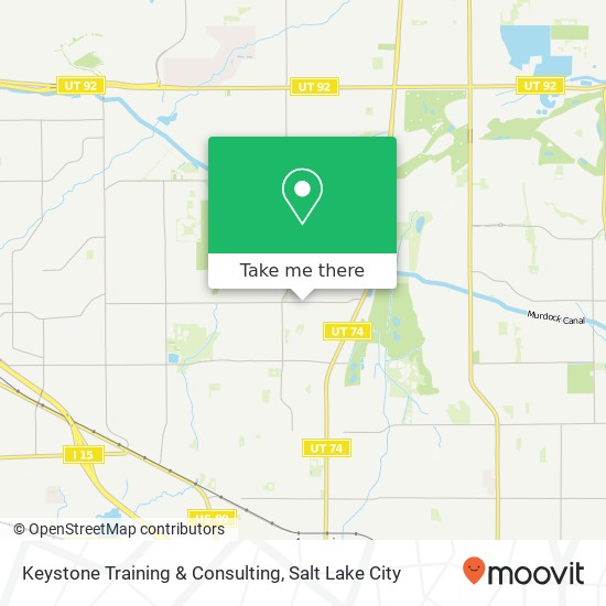 Keystone Training & Consulting map