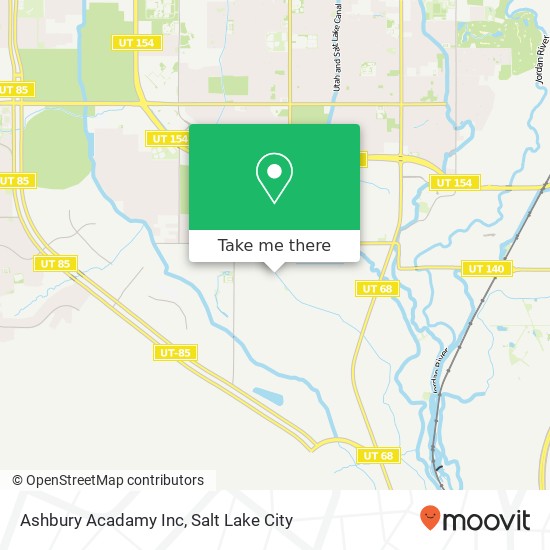 Ashbury Acadamy Inc map