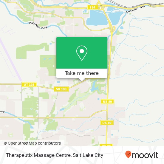 Therapeutix Massage Centre map