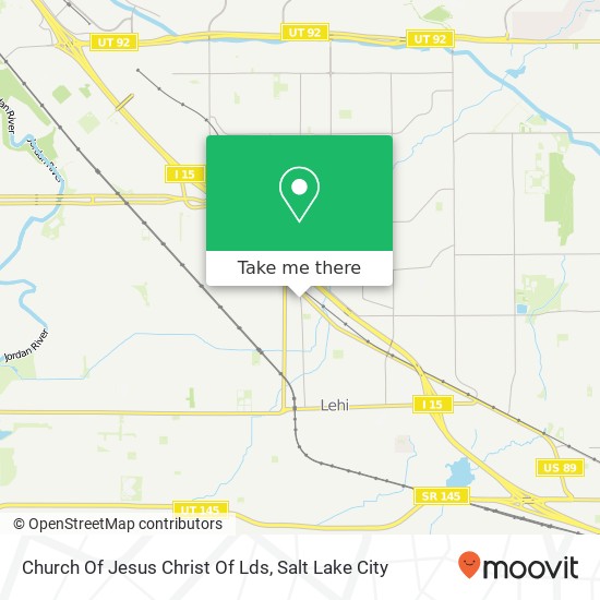 Mapa de Church Of Jesus Christ Of Lds