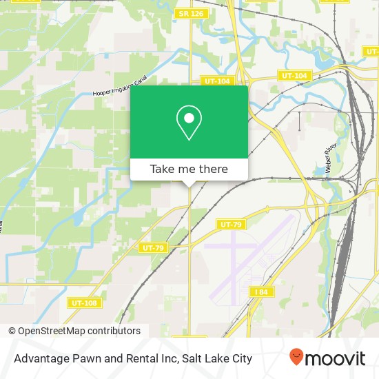 Mapa de Advantage Pawn and Rental Inc