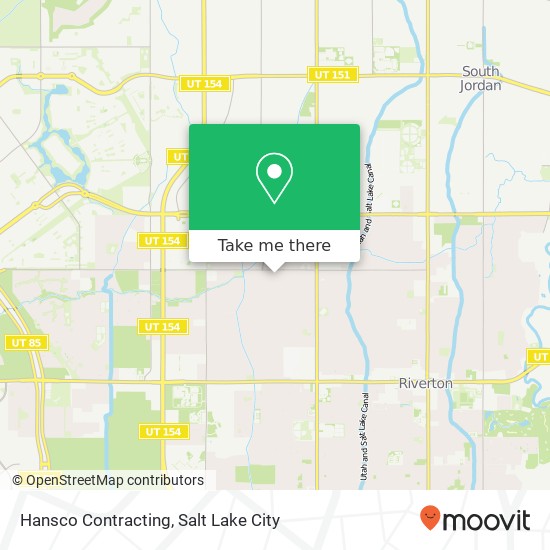 Hansco Contracting map