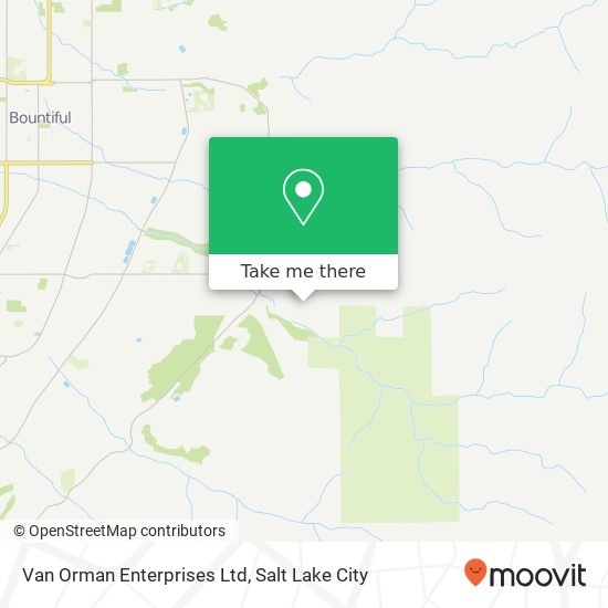 Van Orman Enterprises Ltd map