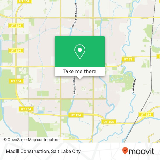 Madill Construction map