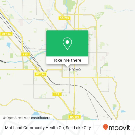 Mnt Land Community Health Ctr map