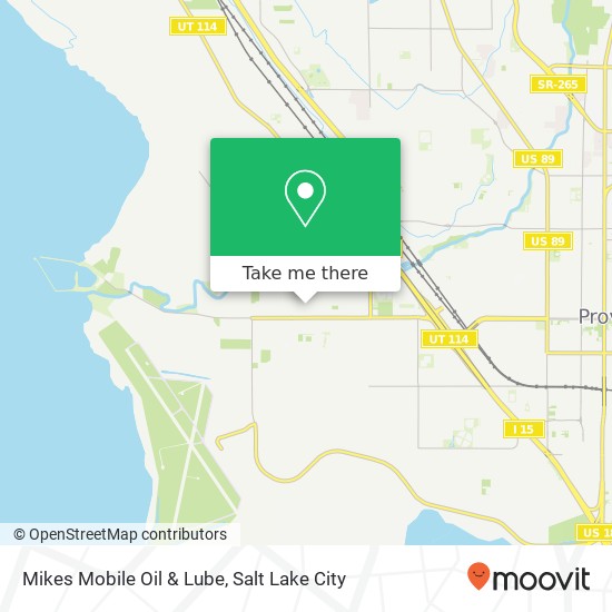 Mapa de Mikes Mobile Oil & Lube