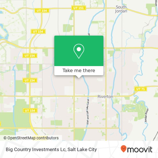 Big Country Investments Lc map