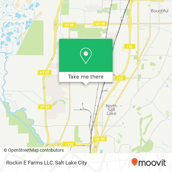 Mapa de Rockin E Farms LLC