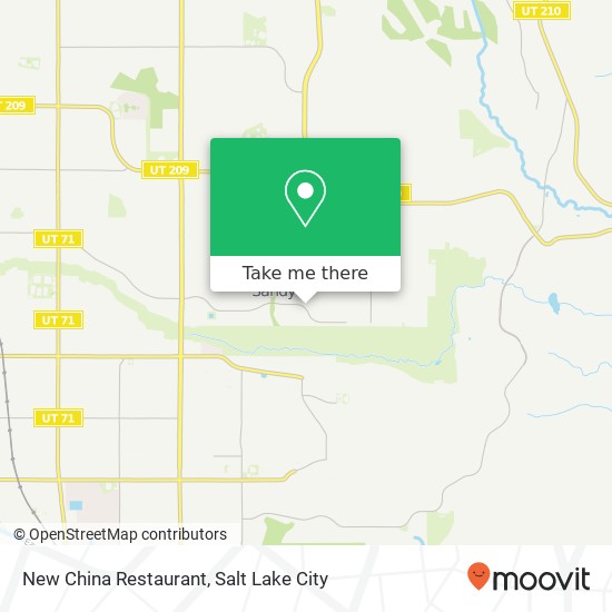 Mapa de New China Restaurant