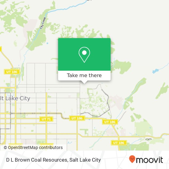 Mapa de D L Brown Coal Resources