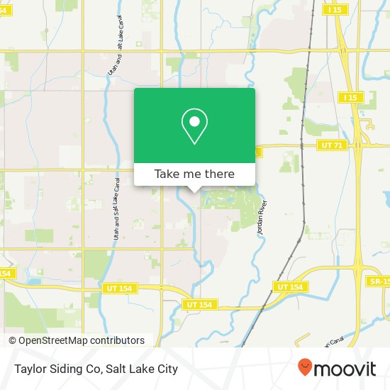 Taylor Siding Co map