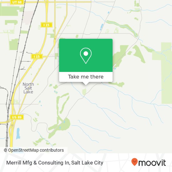 Merrill Mfg & Consulting In map