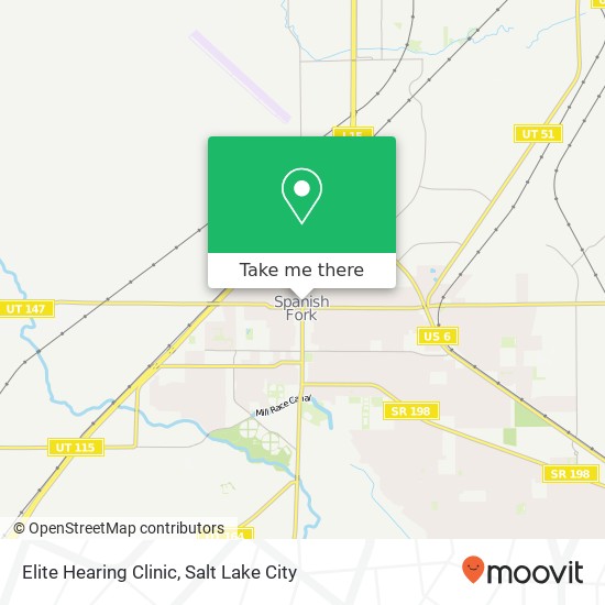 Mapa de Elite Hearing Clinic