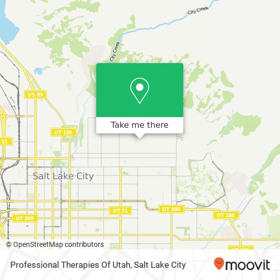 Mapa de Professional Therapies Of Utah