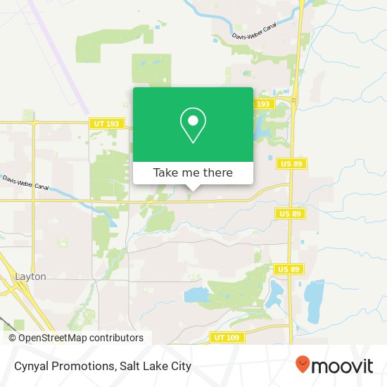 Cynyal Promotions map