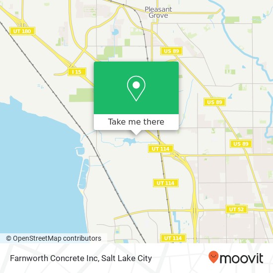 Mapa de Farnworth Concrete Inc