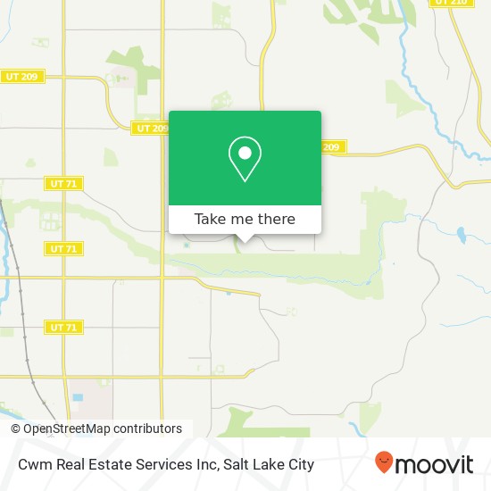 Cwm Real Estate Services Inc map