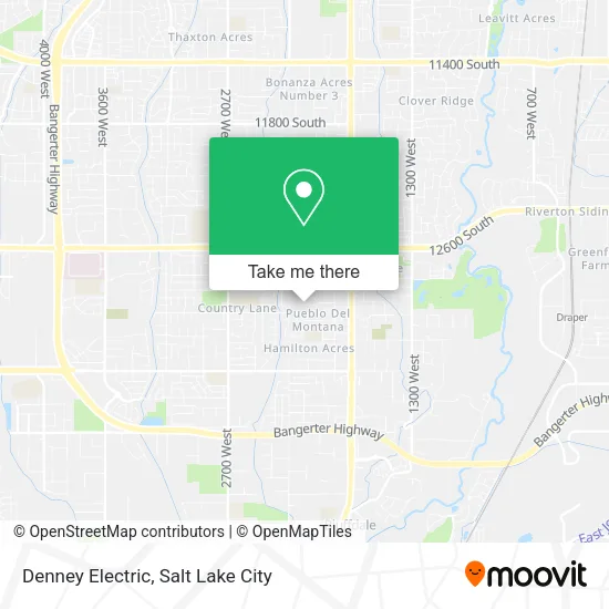Denney Electric map