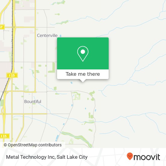 Metal Technology Inc map