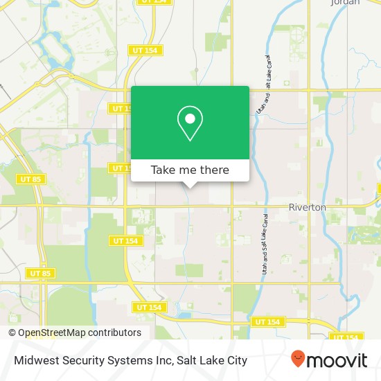 Midwest Security Systems Inc map