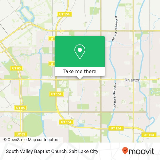 South Valley Baptist Church map