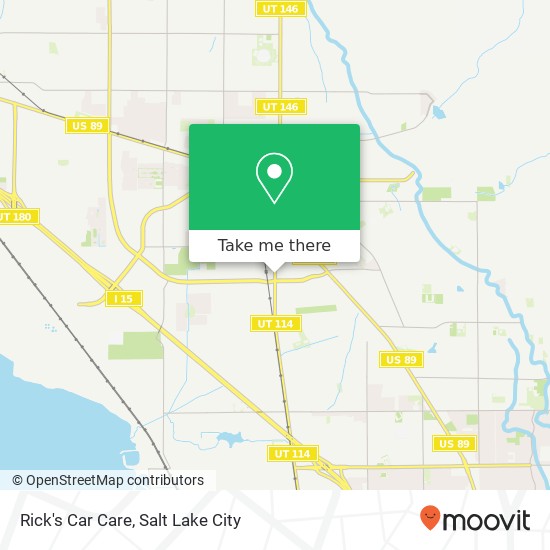 Rick's Car Care map