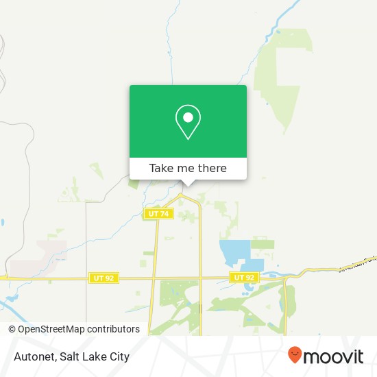 Autonet map