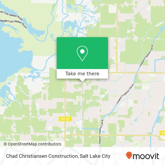 Chad Christiansen Construction map