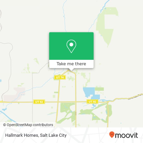 Hallmark Homes map