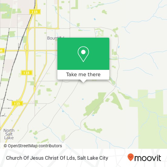 Mapa de Church Of Jesus Christ Of Lds