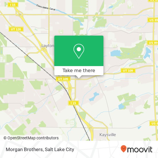 Morgan Brothers map