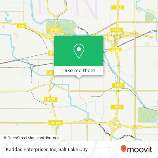 Kaddas Enterprises Inc map