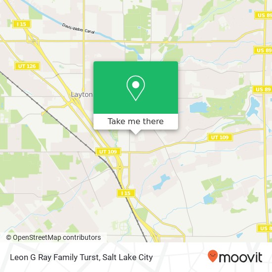 Leon G Ray Family Turst map