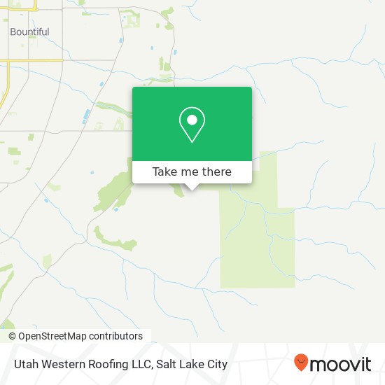 Utah Western Roofing LLC map