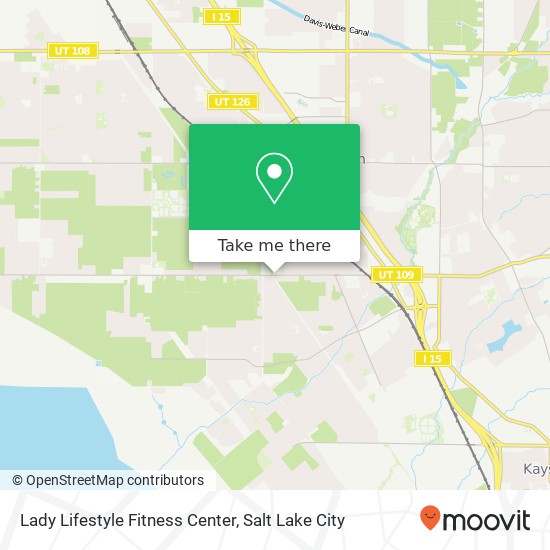 Lady Lifestyle Fitness Center map