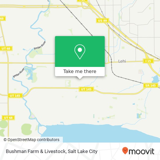 Bushman Farm & Livestock map