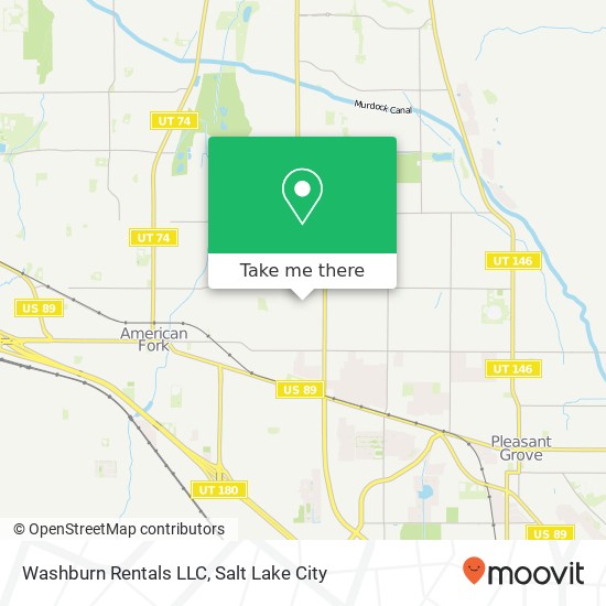 Washburn Rentals LLC map