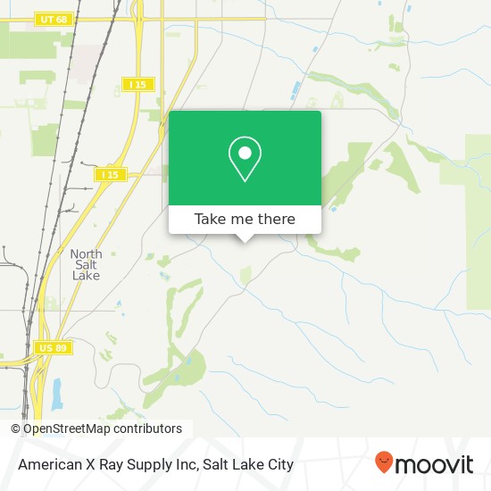 American X Ray Supply Inc map