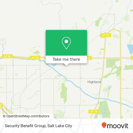 Security Benefit Group map