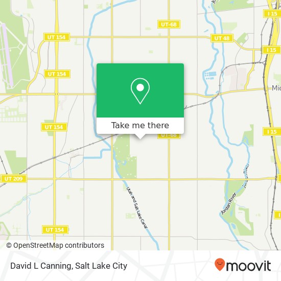 David L Canning map