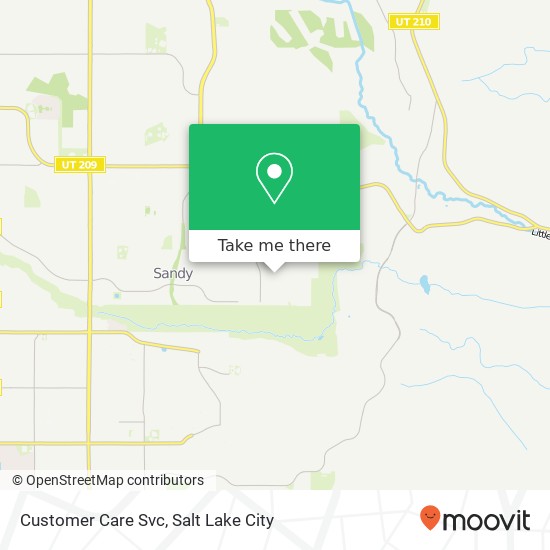 Customer Care Svc map