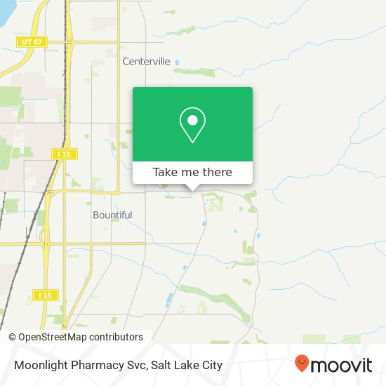 Mapa de Moonlight Pharmacy Svc