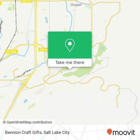 Bennion Craft Gifts map