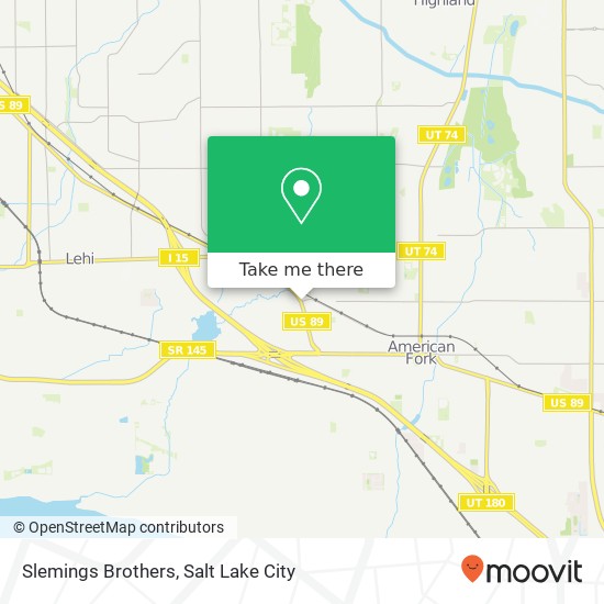 Slemings Brothers map